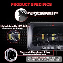 Z-OFFROAD DOT Approved LED Fog Lights for Ford F150