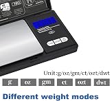 Golden Beads Mini Pocket Scale 0.01g-500g Digital Kitchen Scale view 3