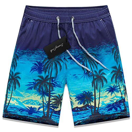 Men s quick dry boardshorts bathing suits swimming trunks tropica…