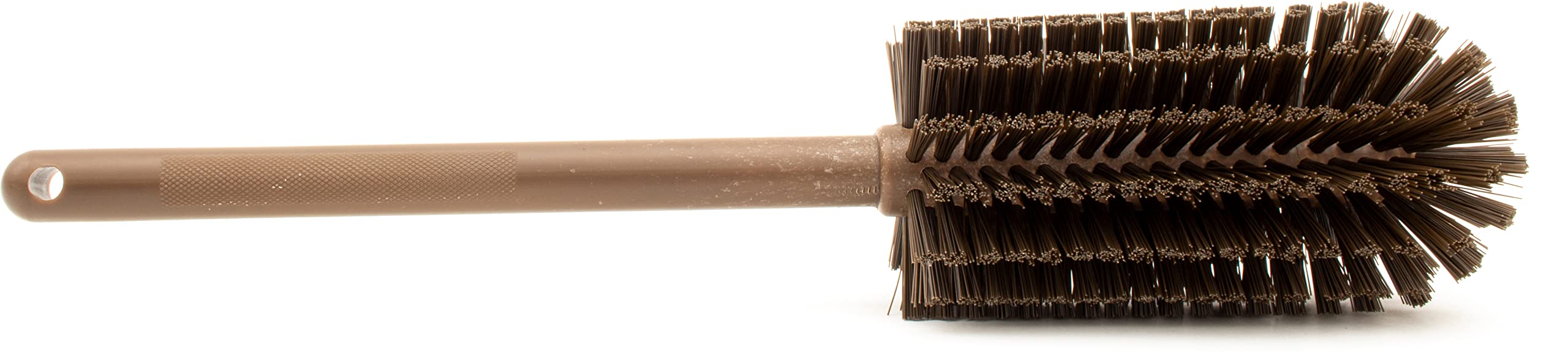 Photo 1 of SPARTA Large Water Bottle Brush Ideal for Wide-Mouth Jars, Bottles and Tumblers, Dishwashing Tool with Handle for Home and Commercial Kitchens, Plastic, 16 Inches, Brown