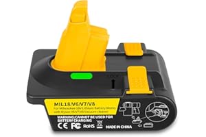 HICOPEET Adapter for V6 V7 V8 Vacuum Cleaner (for Milwaukee to v6v7v8)