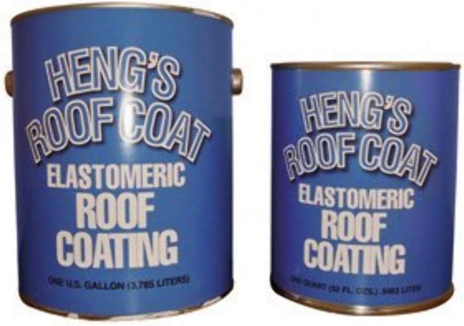 HENG'S INDUSTRIES - 471284 Elastometric Roof Coating - 1 Gallon