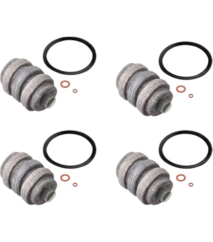 4 Pack RF-1 Fuel Oil Filter Gear Tooth Replacement For 1A-25A 77 XF-25 8055 F-300 A-77
