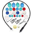 Mini Buffing Polishing Pads, 30Pcs Mini Detail Polisher Pads Use On Rotary Tools,Cordless Electric Drill, Mini Polisher Tool 
