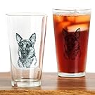 CafePress - German Shepherd - Pint Glass, 16 oz. Drinking Glass