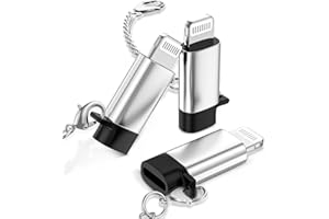 3Pack USB C to Lightning Adapter Apple MFI Certified Lightning to USB C Adapter Accessories for iPhone 14/14 Max / 14/14 Pius
