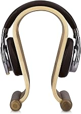 kalibri Wooden Headphone Stand Walnut Universal Headset Hanger for Gaming DJ view 5