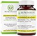 Ashwagandha Root Capsules - Organic (Withania Somnifera) + Root Extract - Ayurvedic Superhero Herb - 100% Vegetarian & Gluten Free 90 Veggie Capsules - True Herbal Supplement