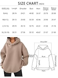 EFAN Womens Oversized Hoodies Sweatshirts Fleece