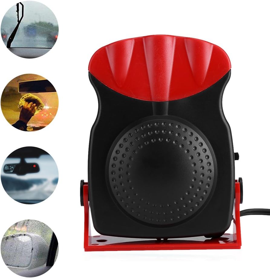 Car Heater 150W 12V 2 In1 Car Truck Heating Cooling Fan Fast Heating Windscreen Demister Defroster
