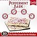 Proudly Pure Peppermint Bark White and Dark Chocolate Layers Squares Snack Topped w/Pieces of Crushed Mint Candy Cane Chip Bits & No Artificial color Perfect Valentines Gift