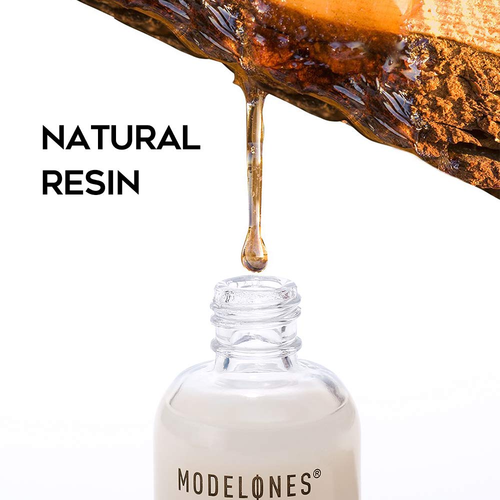 Modelones Nail Strengthener Nail Treatment for Chipping, Peeling, Brittle Fingernails, Strengthens, Conditions, Nail Hardener Use as a Top Coat or Base Coat, 0.5 fluid oz : Beauty