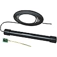 X X-HOUSE Driveway Vehicle Sensor for Automatic Gate Opener Vehicle Exit Sensor Kit Wired Exit Wand Driveway Car Vehicle Detector 50FT.Black