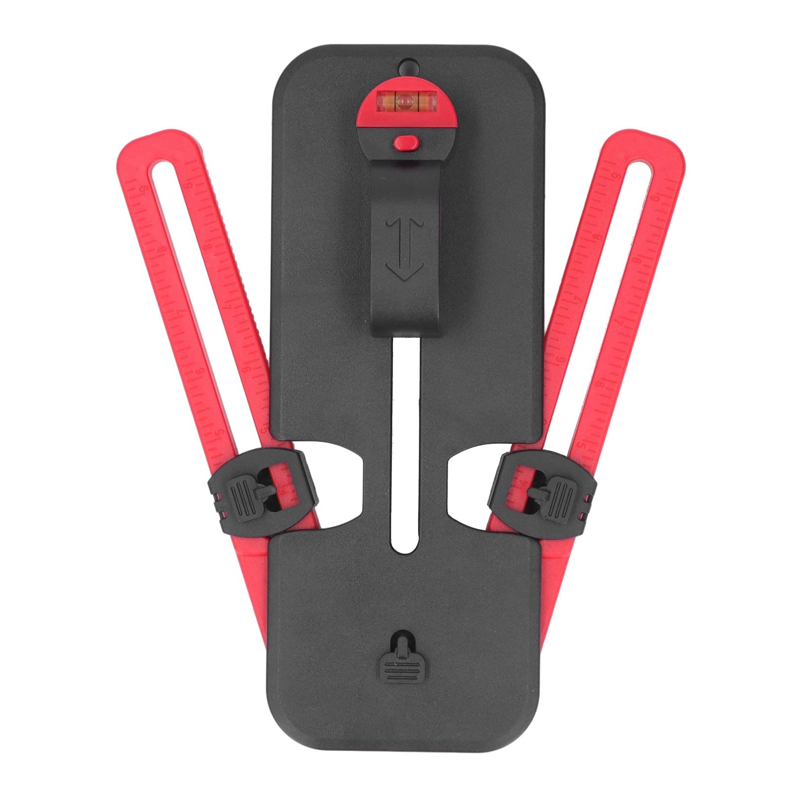 Picture Hanging Kit, High Accuracy Foldable Picture Frame Hanger Tool with Bubble Level, Picture Hanging Tool for Marking Position for Hanging Photo Frame, Mirror, Clock