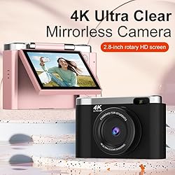 4K Digital Camera for Photography with