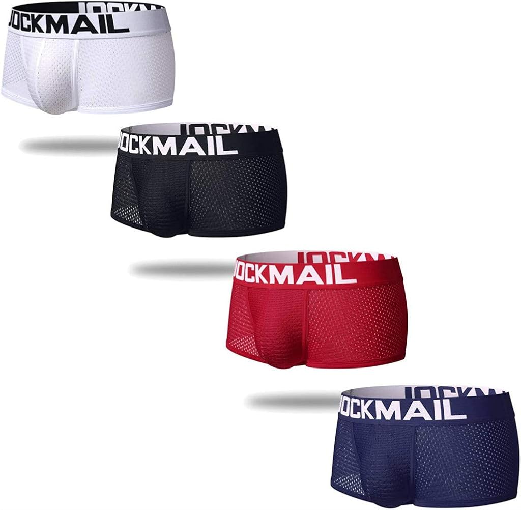 Lot De 4, 2 Ou 1 Boxers Pour Hommes En Maille Douce Et Respirante - Idéal Pour Le Quotidien
