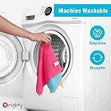 Orighty Microfiber Cleaning Cloths 60 Pack 12x12 inch Versatile Lint Free view 8