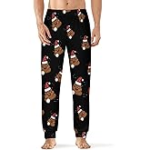 Funny Poop Christmas Novelty Men's Pajama Pant Casual Soft Jogger Lounge Pants Sleepwear