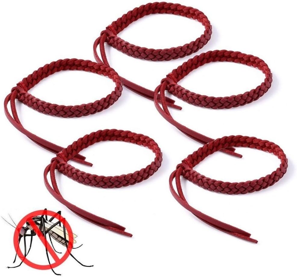 Adults Insect Kids Mosquito Bracelet Repellent Protection Wristband Outdoor 5pcs