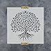 Yggdrasil Tree of Life Stencil - Tree Stencil, Oak Tree Stencil, Large Tree Stencils, Celtic Stencil, Stencils of Trees