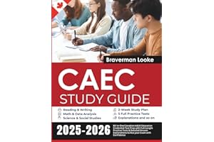 CAEC Study Guide: All-in-One Canadian Adult Education Credential Test Prep with Full-Length Practice Tests & Detailed Answer 
