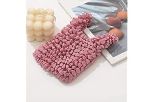 Expandable Bubble Bag Magic Elastic Stretch Large Capacity Foldable Grocery Tote for Shopping, Travel and Home Storage, Pinki