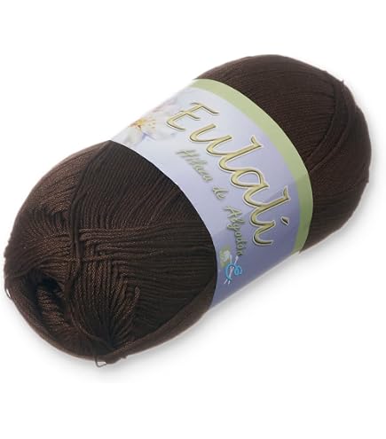 thumbnail image 2 of EULALI Yarn/Hilo Crochet/Knitting (Mango) Eulalí Yarn Soft And Fresh. Recommended For Knitting Beautiful Garments Of Lady And Babies, Tablecloths, Bedspreads, Cushions, Decoration. Ball Weight: 100g 2 of 10