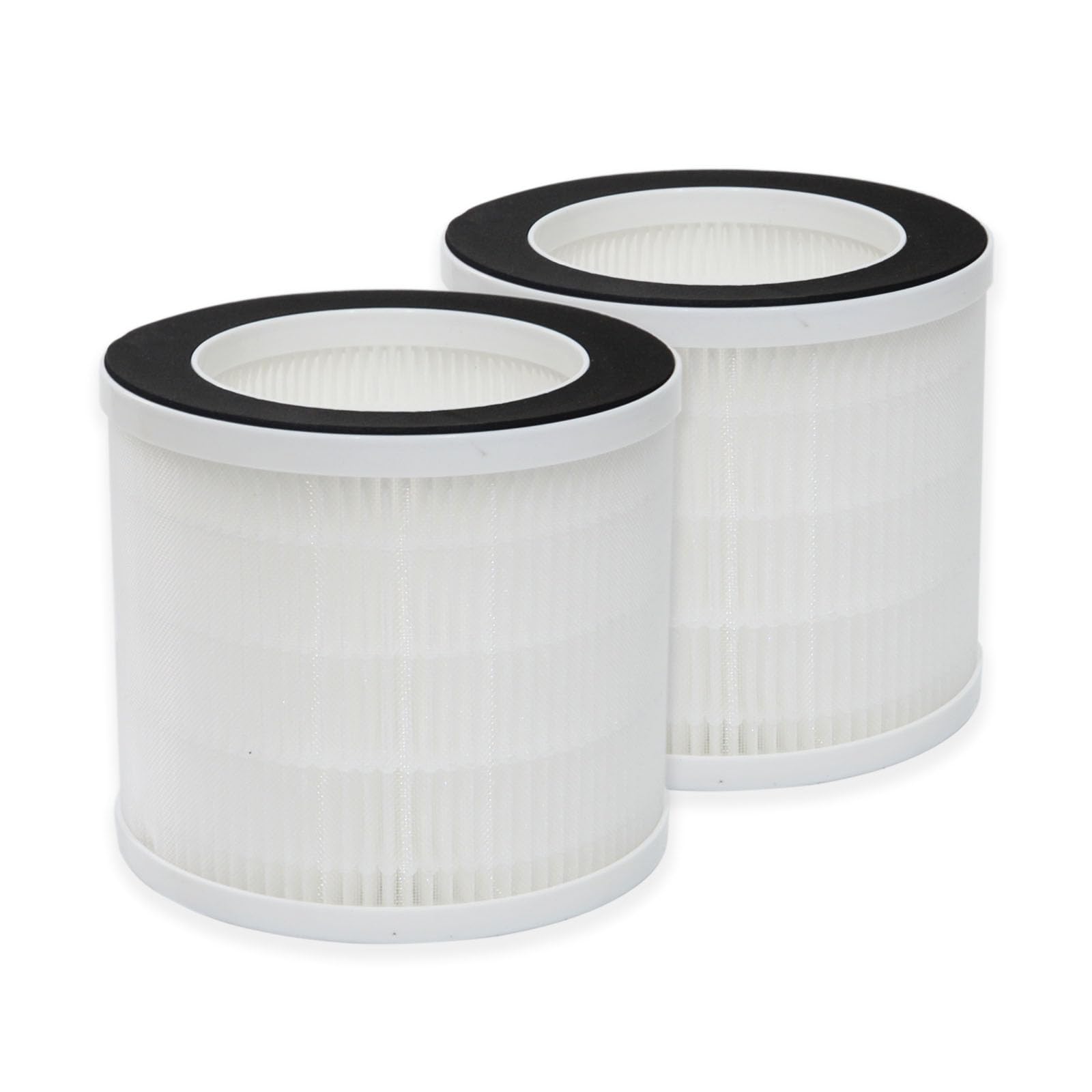 PUREBURG Replacement Filters Compatible with Senelux & Afloia Demi Air Purifier, 2-Pack H13 HEPA Air Clean Dust VOCs Odor Pets Hair Smoke