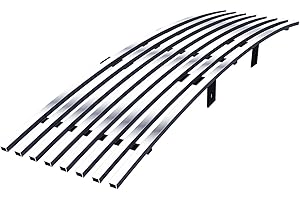 APS Compatible with Ford F-150 2009 2010 2011 2012 2013 2014 Lower Bumper Stainless Steel Chrome Billet Front Grill Grille Insert F66789A