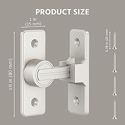 90 Degree Barn Door Lock Latch – Zinc Alloy