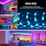 PSTAR LED Strip Lights 7M Bluetooth RGB with Remote App Music Sync view 6