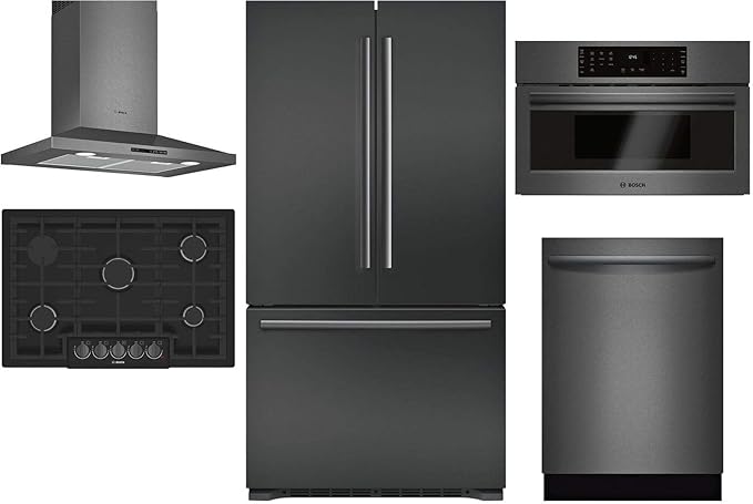 Amazon.com: Bosch B21CT80SNB - Juego de 5 piezas de nevera ...