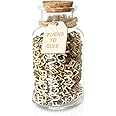 TABGACH Jar of Fucks Gift Jar 9 OZ,200PCS Fucks to Give,Fuck Jar Wooden Cutout Letter Funny Christmas Gifts for Women, Birthd