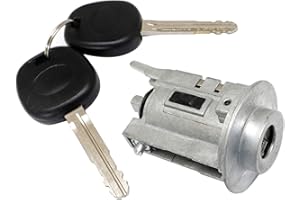 XQSMWF Ignition Lock Cylinder Switch 2 Keys, Fit for Toyota Corolla 2005-2008, for Matrix 2005-2008, for Highlander 2001-2007