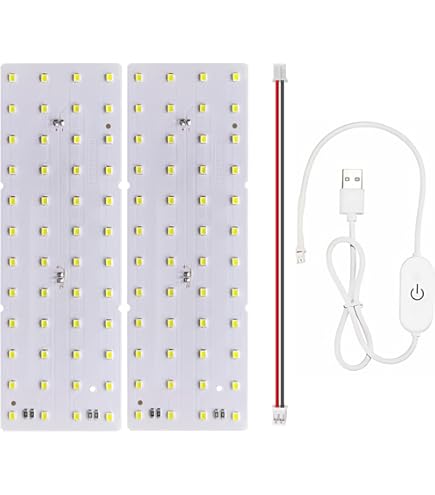 Adafruit 1621 White LED Backlight Module, Large, 45 mm L x 86 mm W