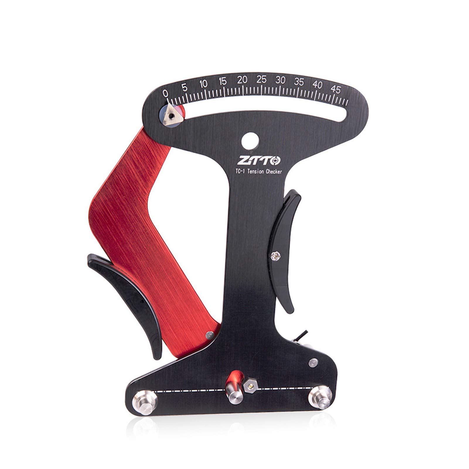 Lixada Spoke Tension Meter Tool Calibration Tool Mountain Bike Spoke Tensiometer Gauge Bicycle Repair Tools