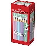 Ecolapis 1205 Max Pastel 72, Faber-Castell, 1205PASTEL/72, Multicor, pacote de 72