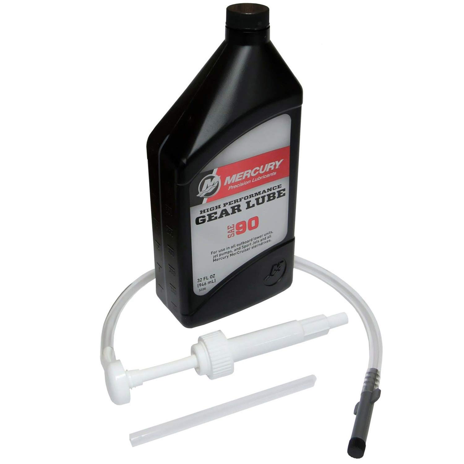 Amazon.com : OEM Mercury High Performance Gear Lube (Quart) with Hand Pump  91-8M0101435 : Sports & Outdoors