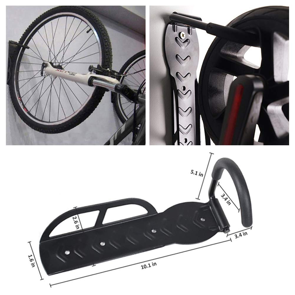 Coherny Wall Hanging Hook Bicycle Wall Mount Garage Storage System Hooks with Maximum Load of 50lb for Xiaomi Scooter M365/PRO and Ninebot ES1 ES2 Electric Scooter