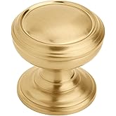 Amerock | Cabinet Knob | Champagne Bronze | 1-1/4 inch (32 mm) Diameter | Revitalize | 1 Pack | Drawer Knob | Cabinet Hardwar