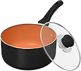 Utopia Kitchen 2 Quart Detachable handle Ceramic