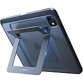 TORRAS Ostand K1 Guardian for iPad Pro 13 inch Case 2025 M5 & 2024 M4, Ultra Stable Stand, Multiple Adjustable Viewing Angles, Slim Protective Kickstand iPad Pro 13 Case with Pencil Holder, Black