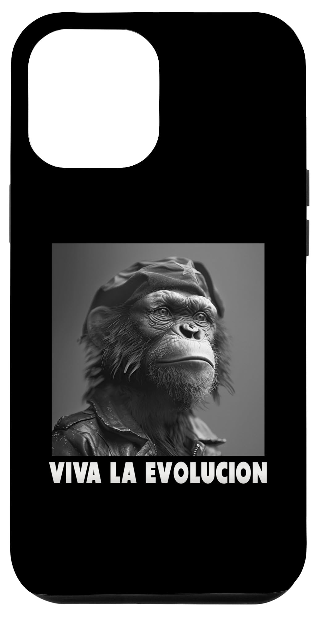 Viva La Evolucion, Revolution, Monkey, Nerd Case for iPhone 12 Pro Max