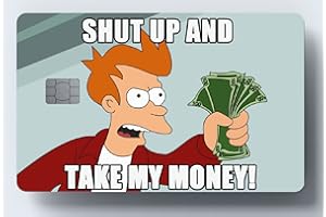 WORKIRAN Meme Card Skin | Key Card, Debit Card, Credit Card Sticker | Covering & Personalizing Bank Card | No Bubble, Slim, Waterproof Card Cover