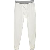 Thermal Underwear Pants for Men Long Johns Cotton Blend Base Layer Waffle Knit Bottoms Classic Cold Weather