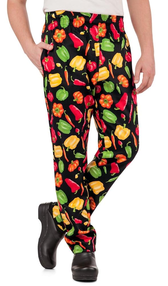 Mens Peppers Print Chef Pant(XXXLarge) Amazon.in Clothing & Accessories