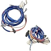 C5NN14N104R 2-Piece Wiring Harness Fits Ford/New Holland 4000 3000 2000 | 12-volt DC, Fits Ford/New Holland diesel tractors w/ generator (65-74), Replaces OE# C9NN14A103B, S61981
