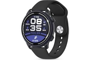 Amzpas Silicone Band for Coros PACE 2/ APEX 42mm/ APEX 2, 20mm Quick-Release Replacement Wristband Sport Strap for Men Women