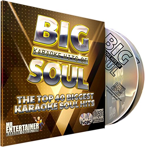 Mr Entertainer Big Karaoke Hits of Soul - Double CD+G (CDG) Pack. 40 Top Songs