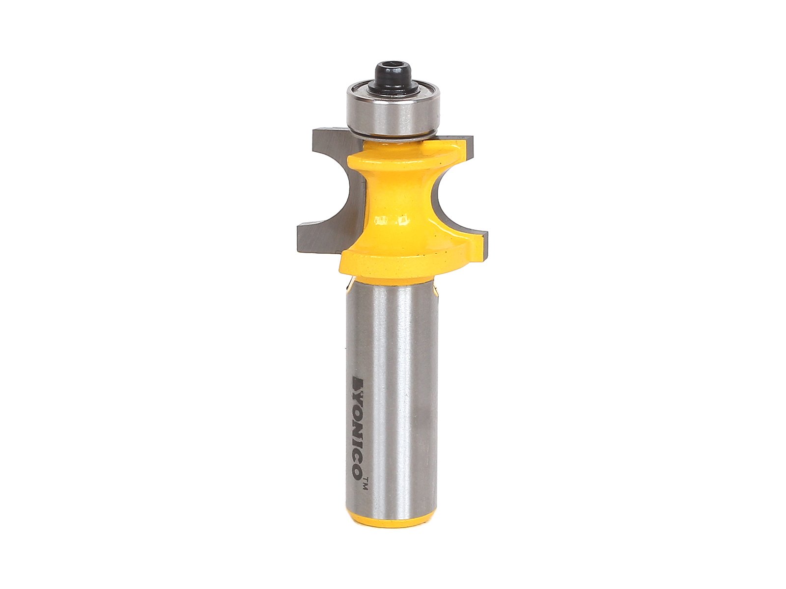 Yonico 13192 - Corner Bead Router Bit, Bead Radius: 3/16", Bead Diameter: 3/8" - 1/2" Shank